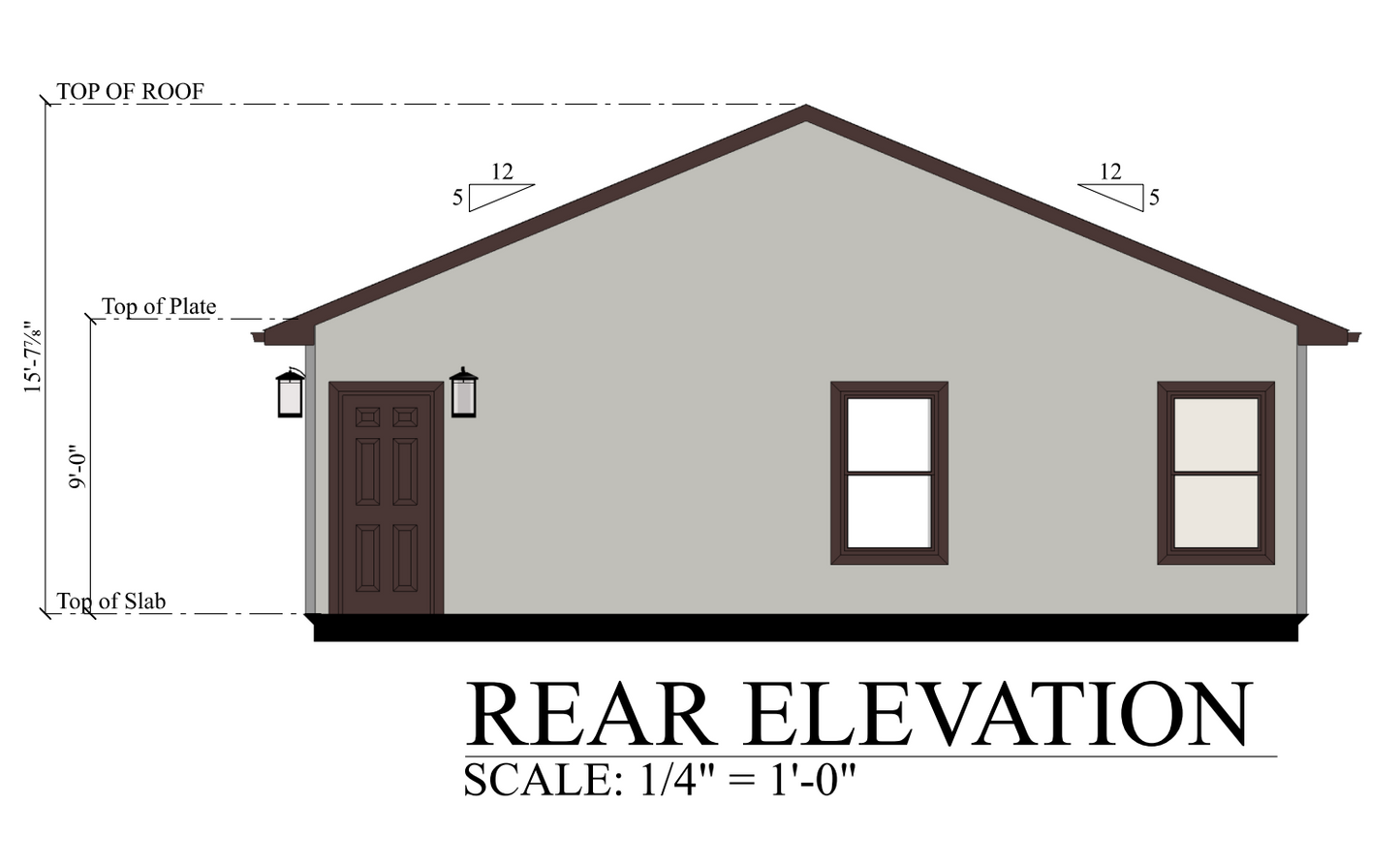 PL-60001 Coral Barndominium House Plan