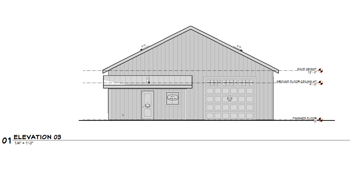 PL-60003 Bartow Barndominium House Plan