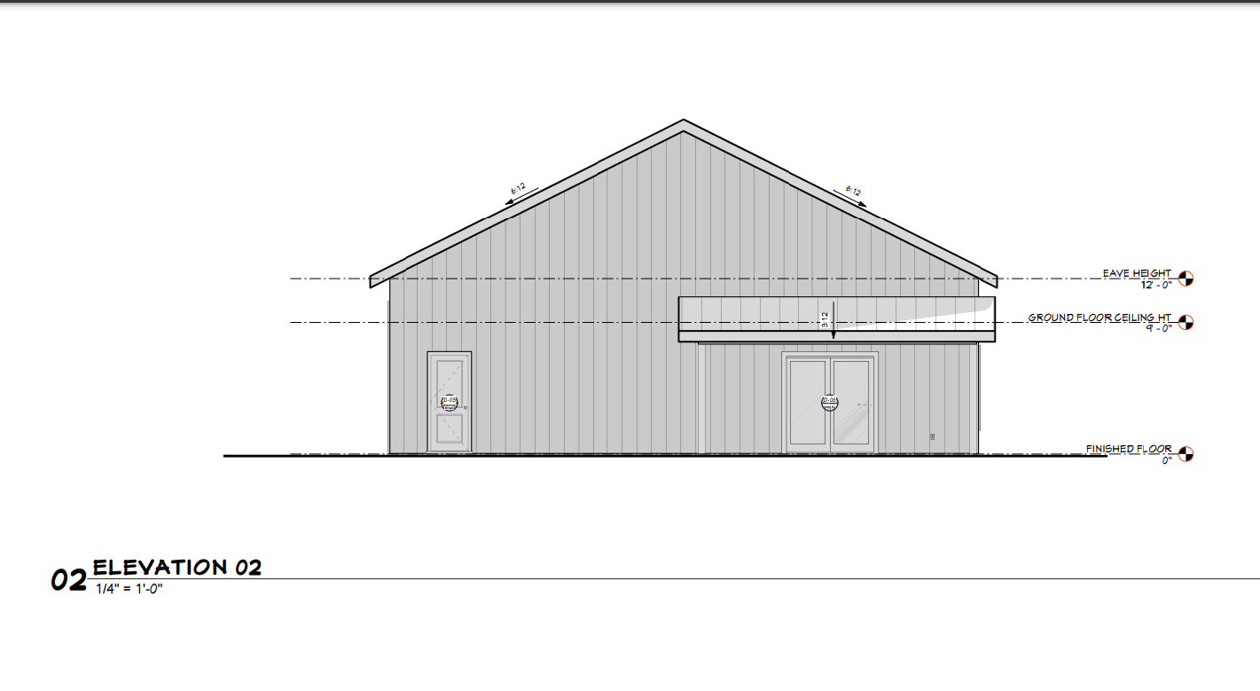 PL-60003 Bartow Barndominium House Plan