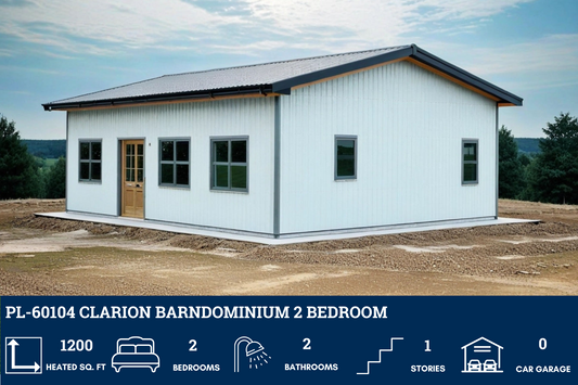 PL-60104 Clarion Barndominium House Plan