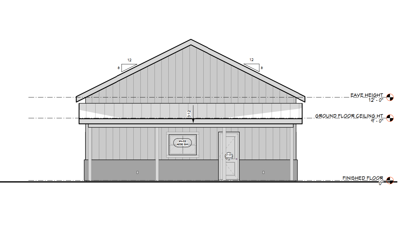 PL-60107 Iris Barndominium House Plan