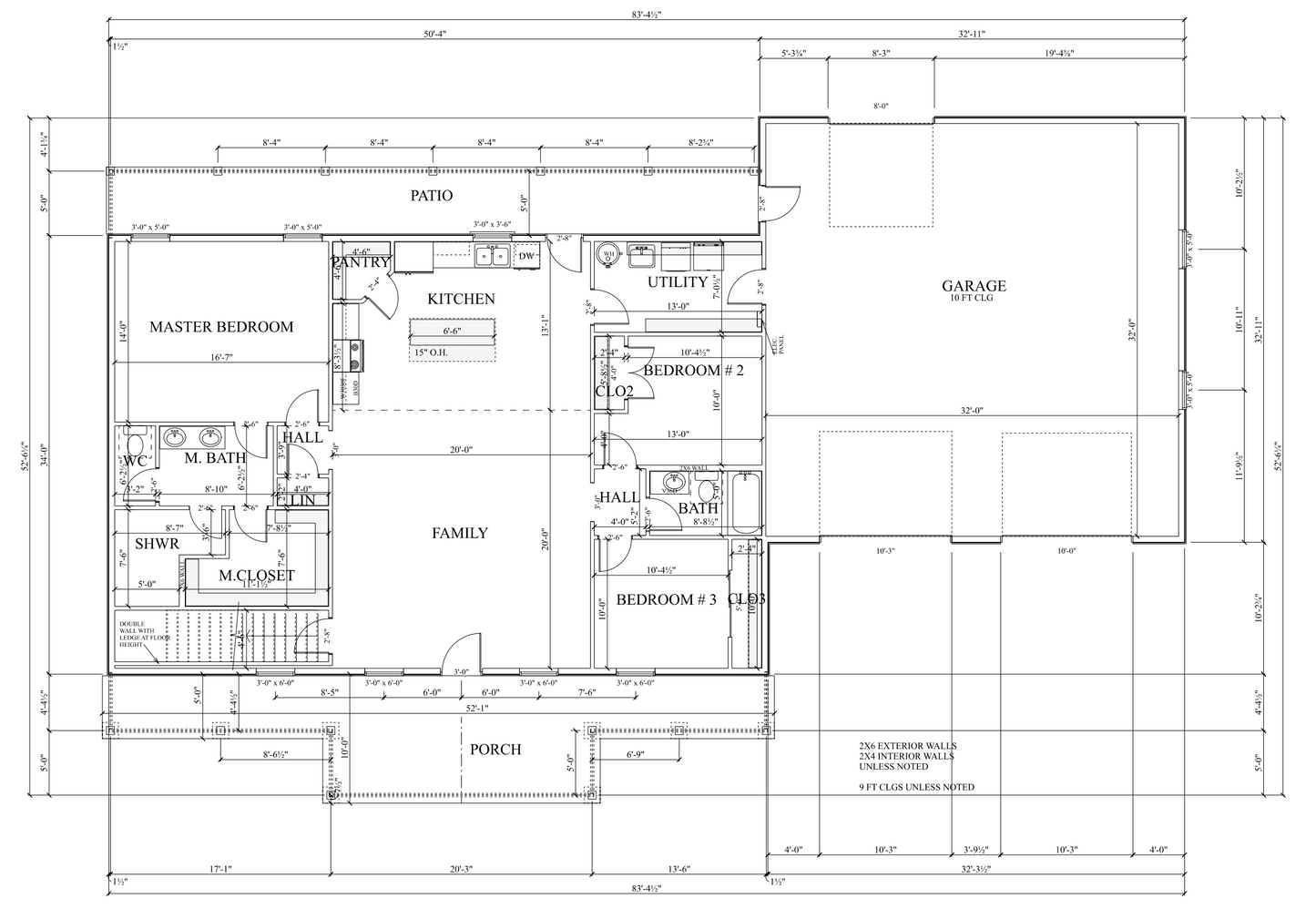 PL-60904 Paxton Barndominium House Plan