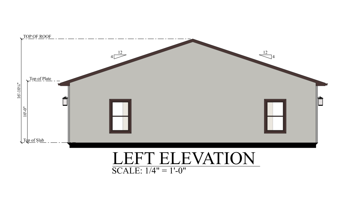 PL-61002 Penny Barndominium House Plan