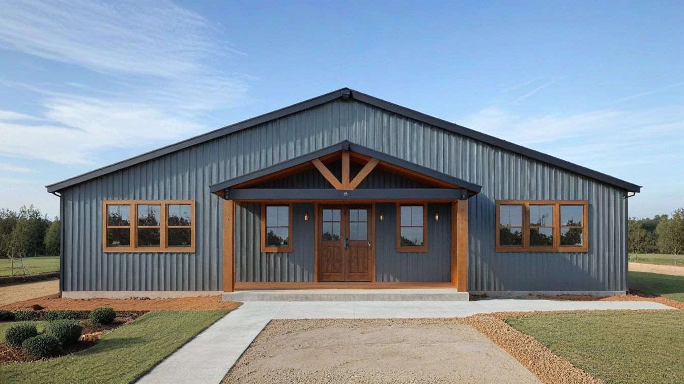 BCO-40091 Rodrigo Barndominium House Plan