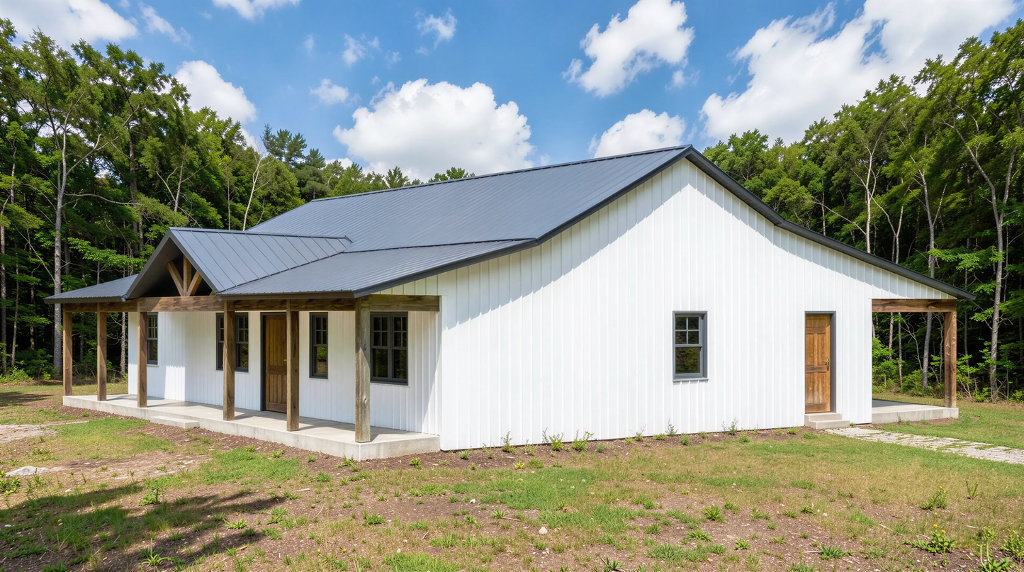 PL-61313-A Annabelle Barndominium House Plan