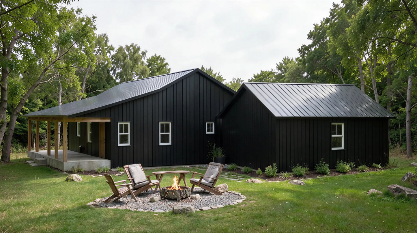 PL-61313-G Greene Barndominium House Plan