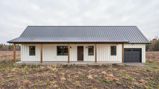 PL-62001-G Barndominium House Plan