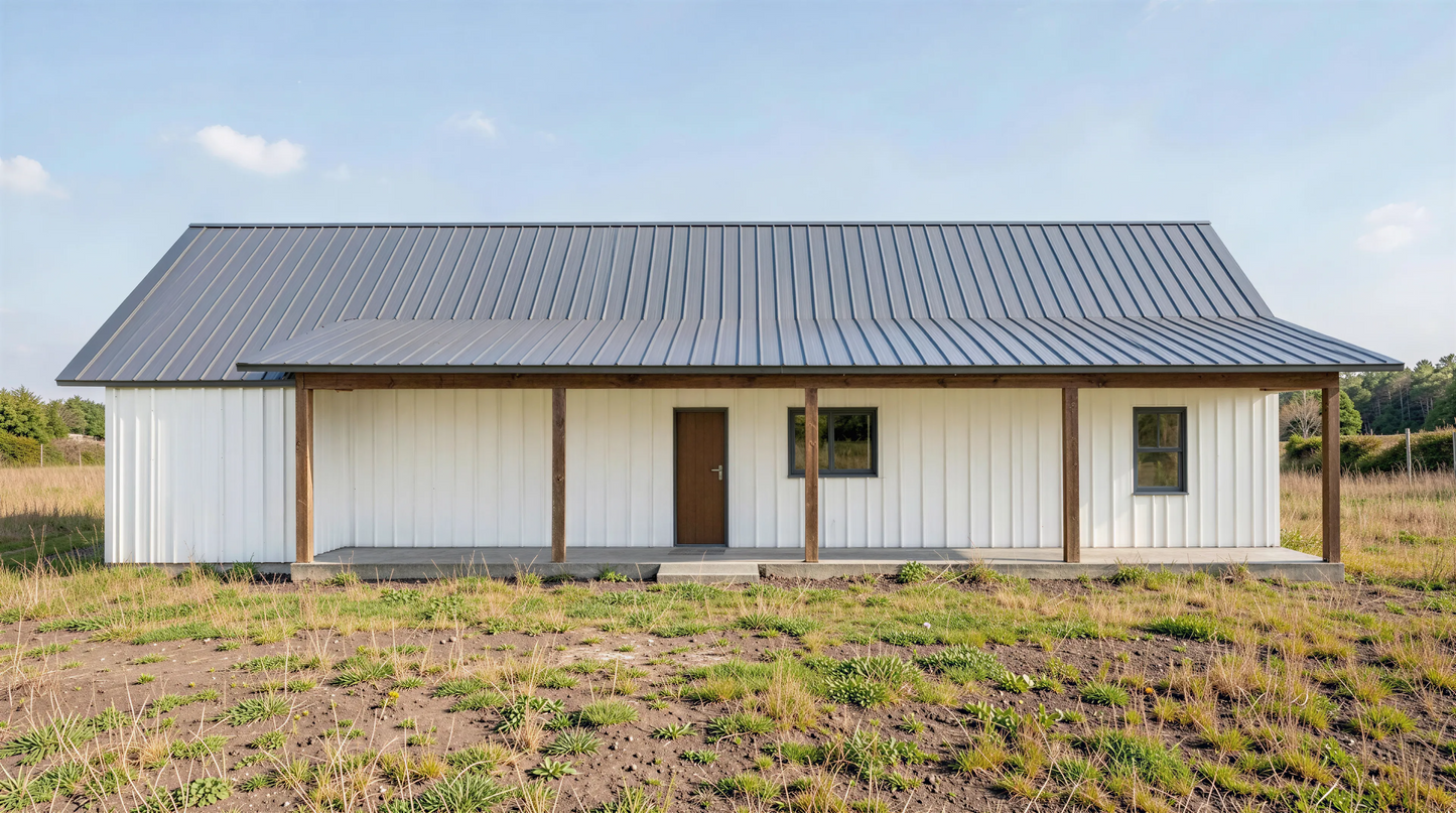 PL-62001-G Barndominium House Plan