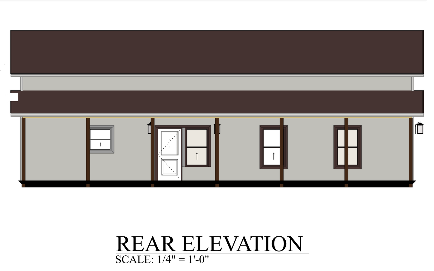 PL-62517 Adan Barndominium House Plan