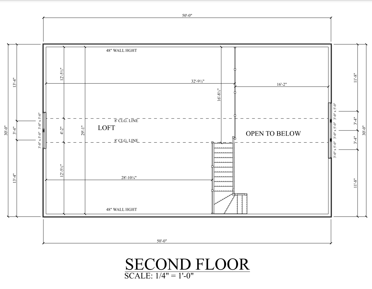 PL-62517 Adan Barndominium House Plan