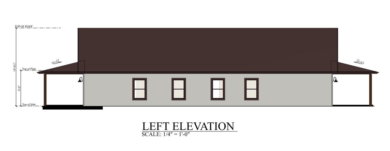 PL-62205 Whiting Barndominium House Plan