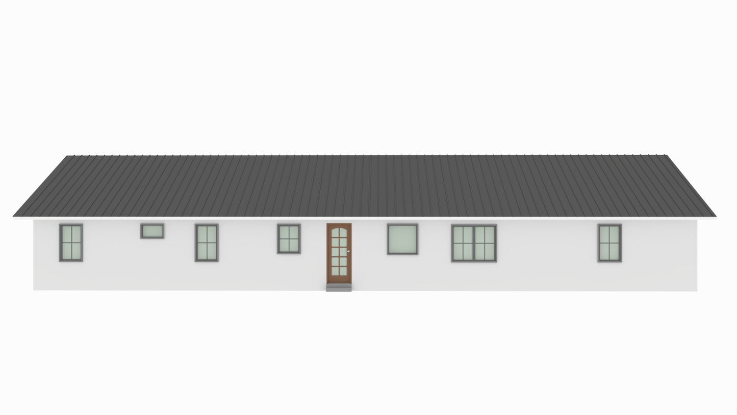 PL-62312-D Devin Barndominium House Plan