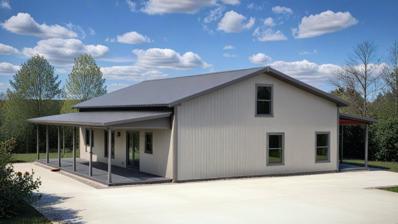 PL-62401 Blaze Barndominium House Plan