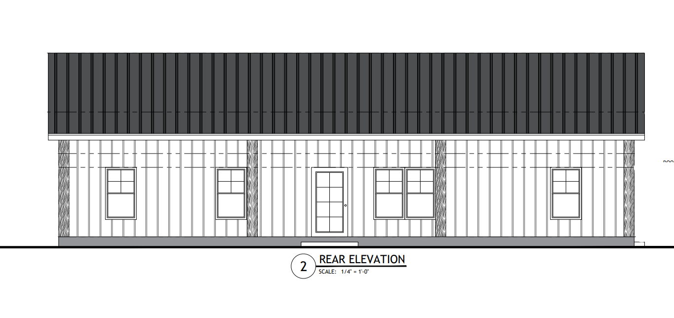 PL-62413 Theodore Barndominium House Plan