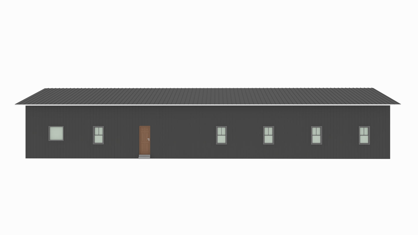 PL-62504 Cameron Barndominium House Plan