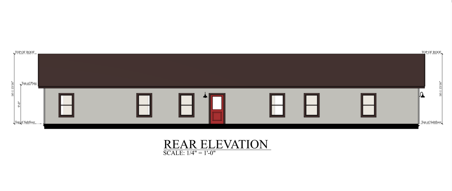 PL-62312 Harmony Barndominium House Plan