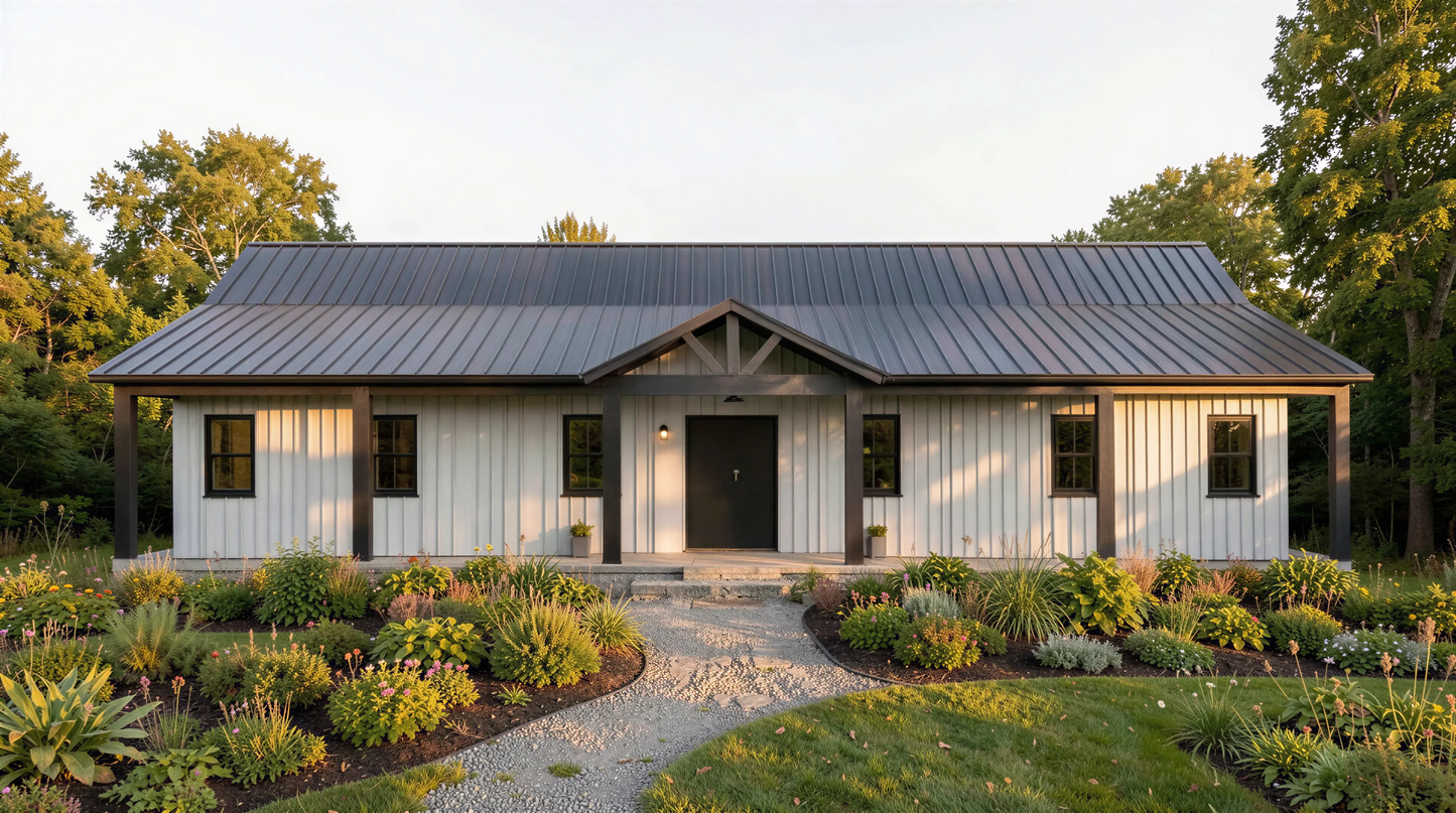 PL-62512-V Vail Barndominium House Plan