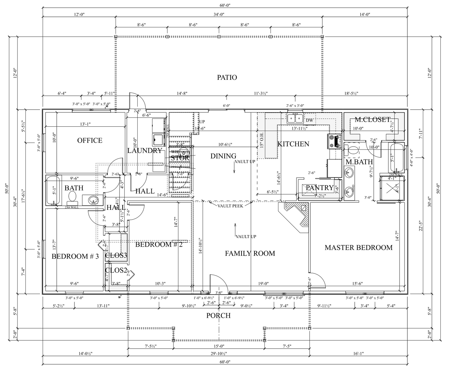 PL-62513 Harper Barndominium House Plan