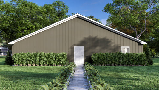 PL-62514 Constantine Barndominium House Plan