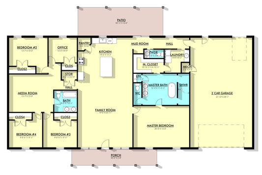 PL-62518 Bradford Barndominium