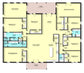 PL-62521 Neptune Barndominium House Plan