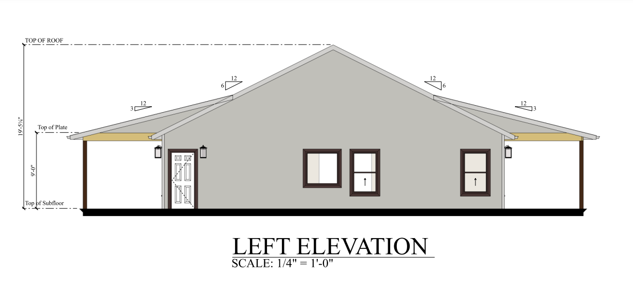 PL-62522 Noah Barndominium House Plan