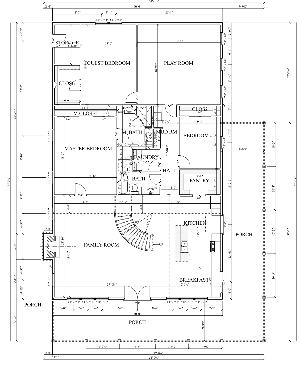 PL-62748 Ainsley Barndominium House Plan