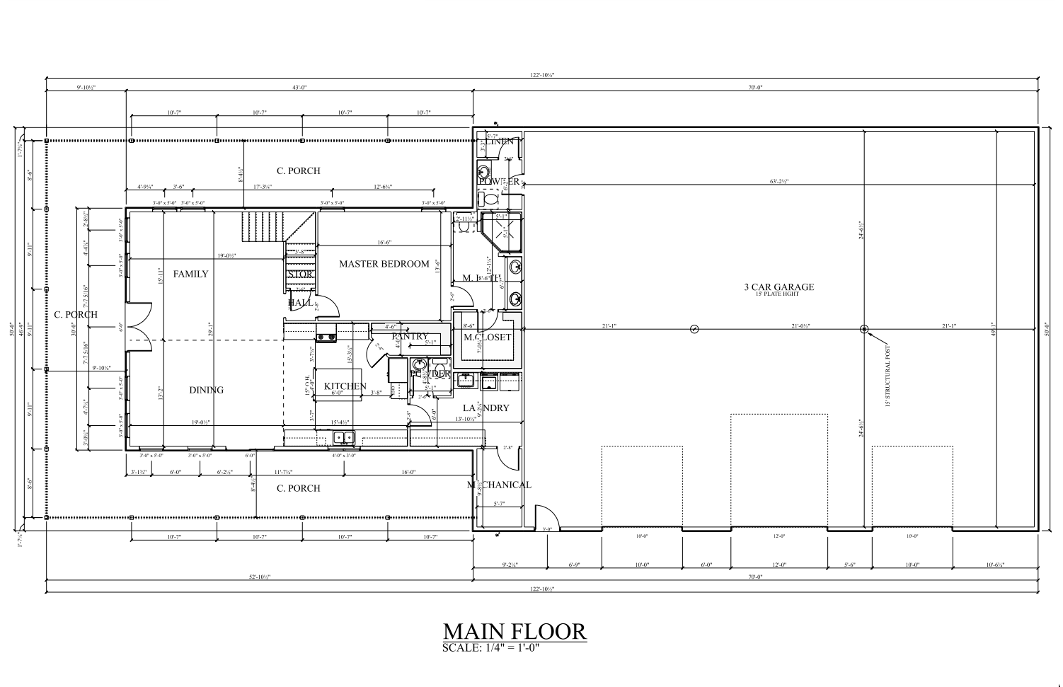 PL-62749 Wellington Barndominium House Plan – Barndominium Plans