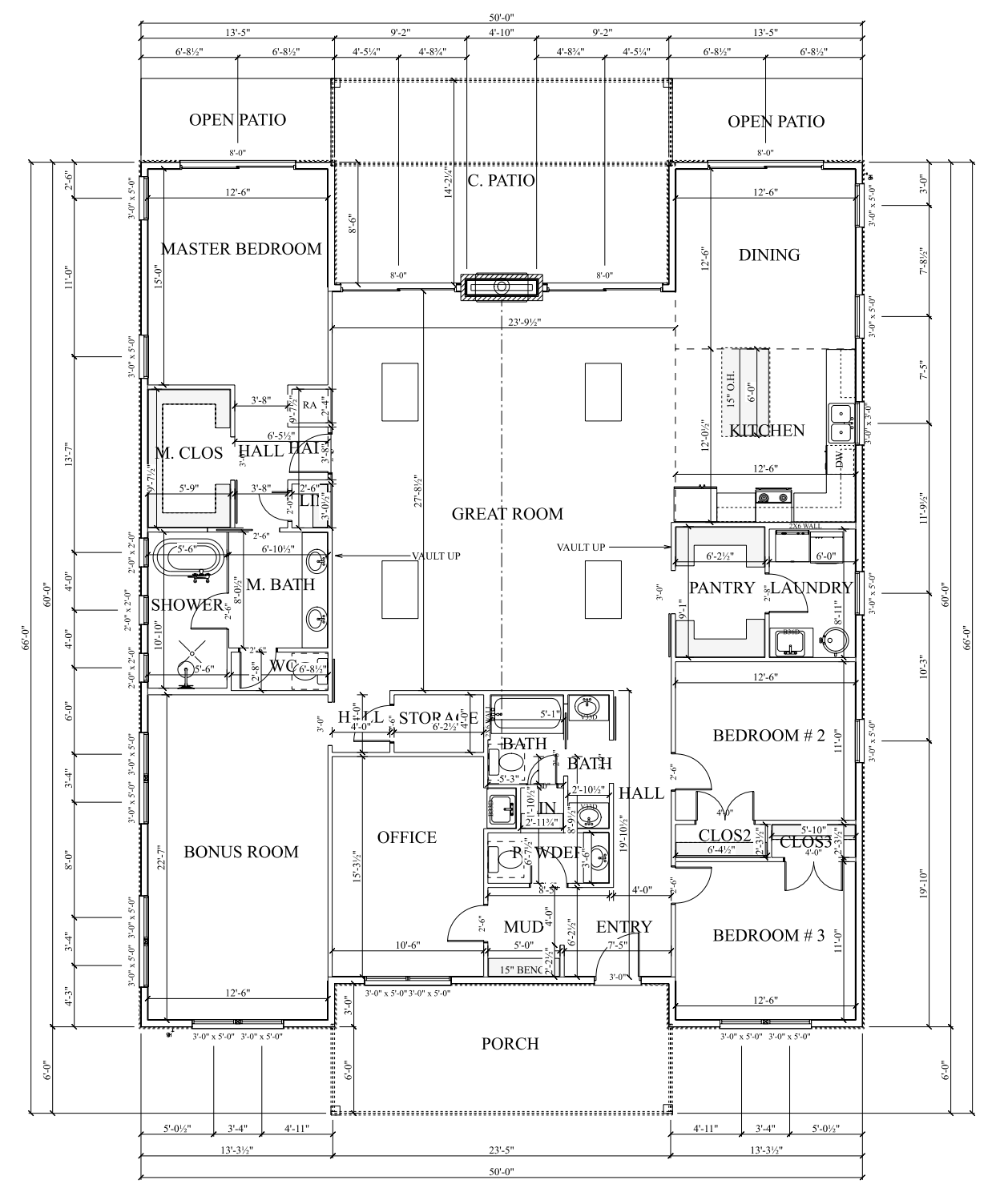 PL-62830 Ruby Barndominium House Plan