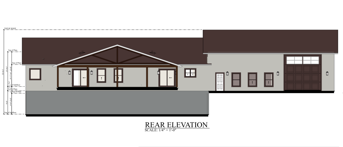 PL-62833 Kingsley Barndominium House Plan