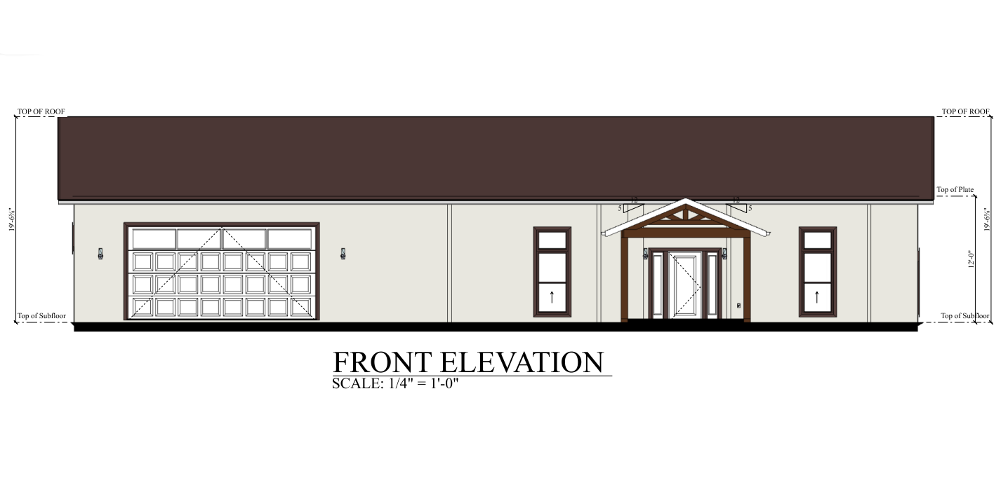 PL-62834 Edison Barndominium House Plan