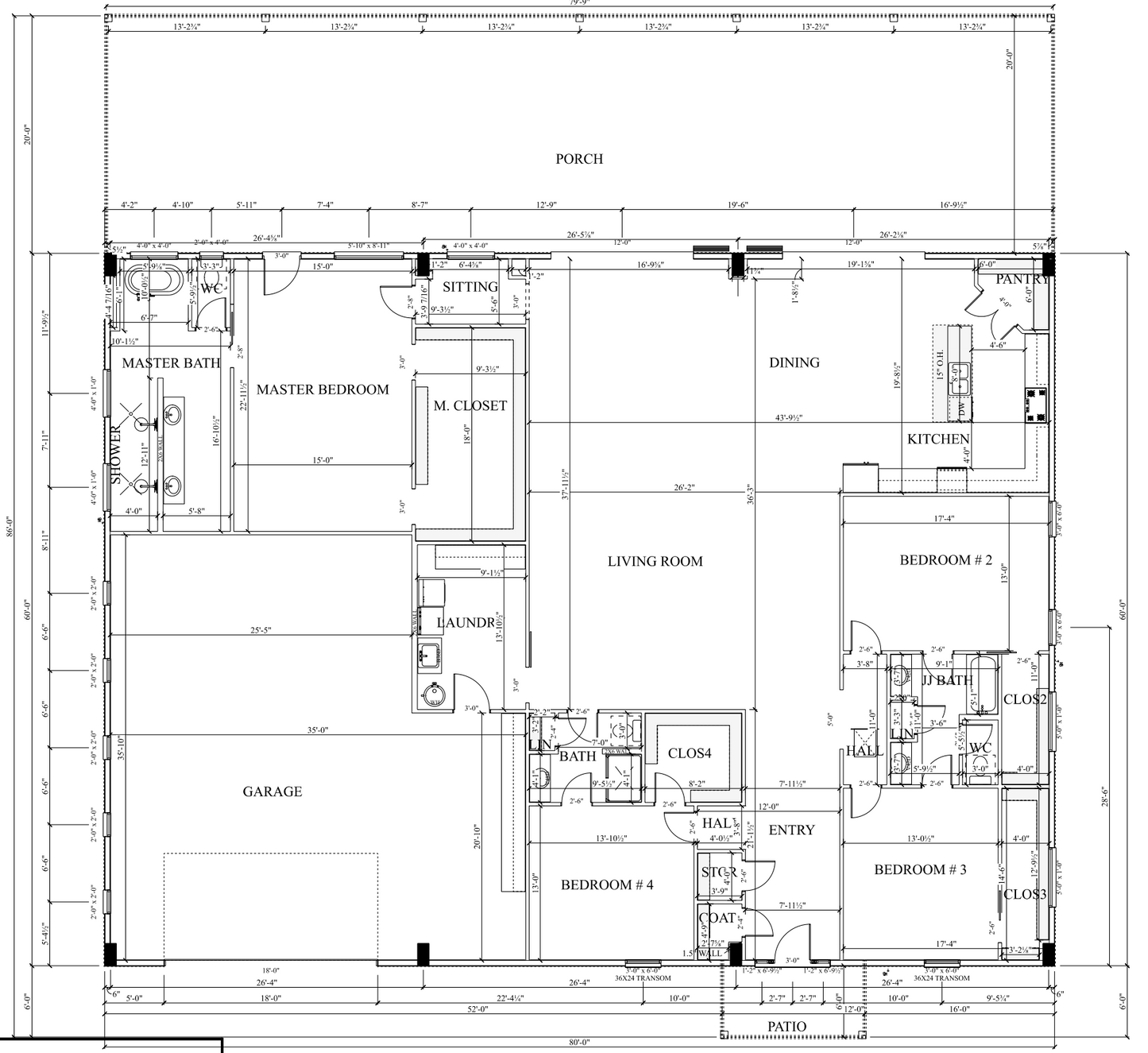 PL-62834 Edison Barndominium House Plan