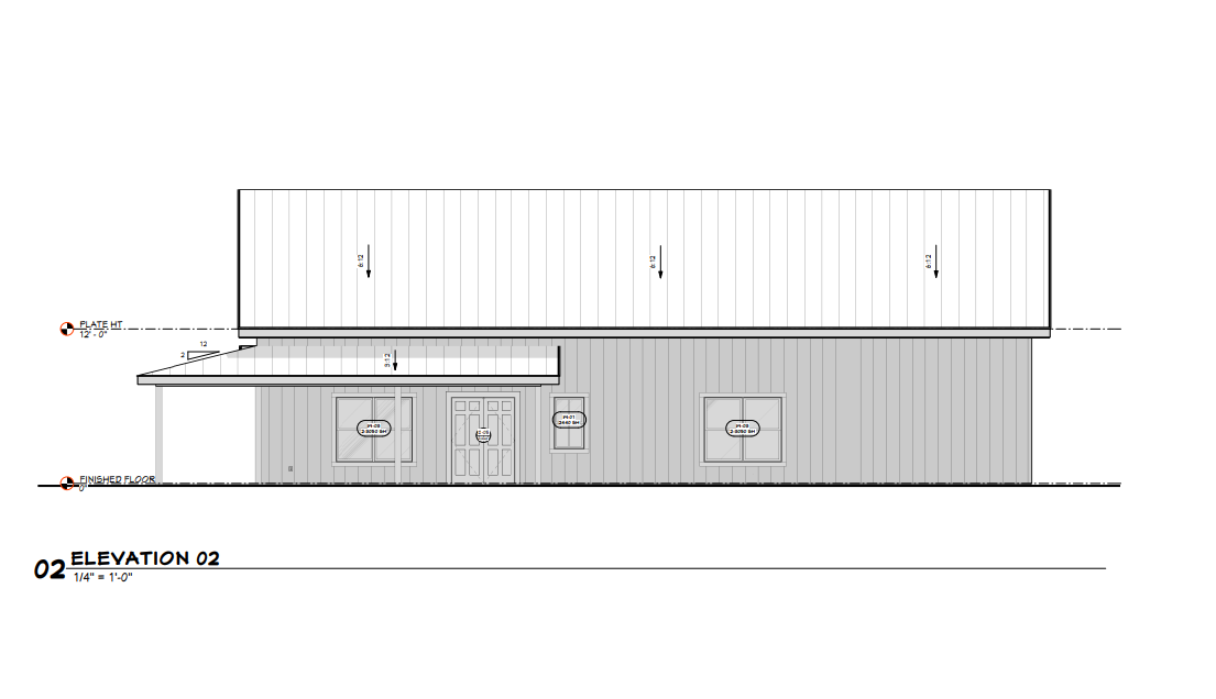 PL-62838 Floyd Barndominium House Plan