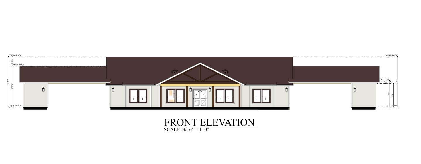 PL-62839 Wilkerson Barndominium House Plan