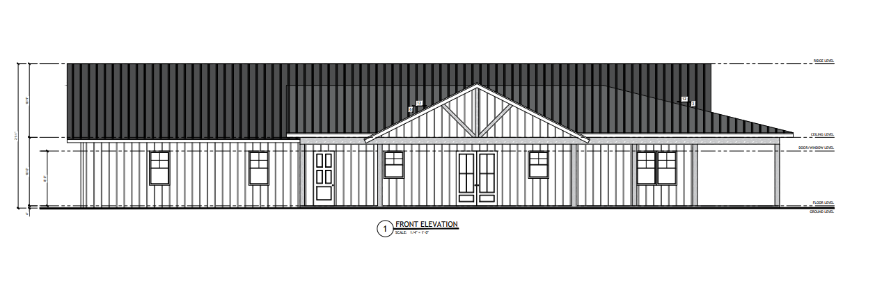 PL-63301 Windermere Barndominium House Plan