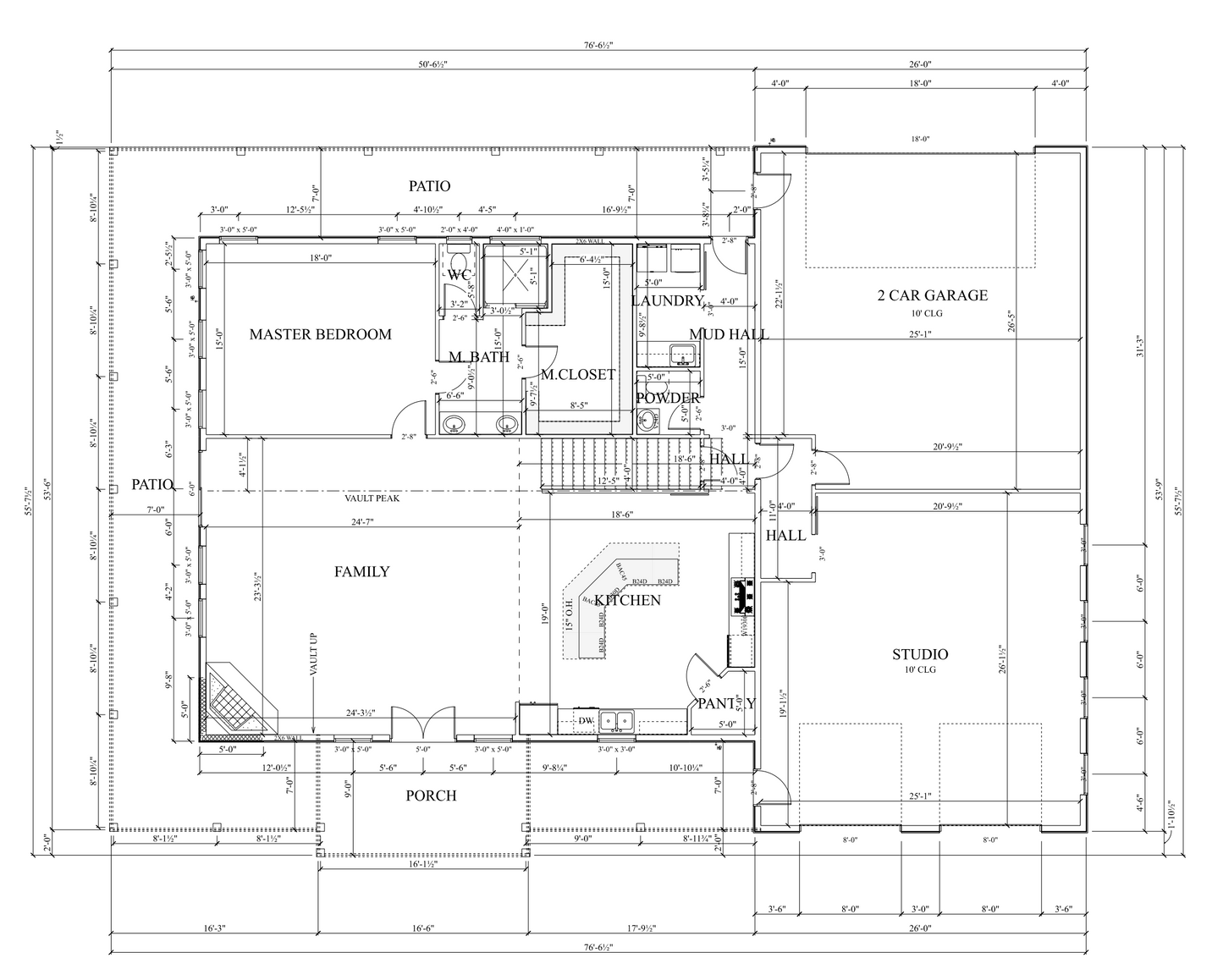 PL-64003 Vivian Barndominium House Plan