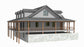 PL-64015-M Mayer Barndominium House Plan
