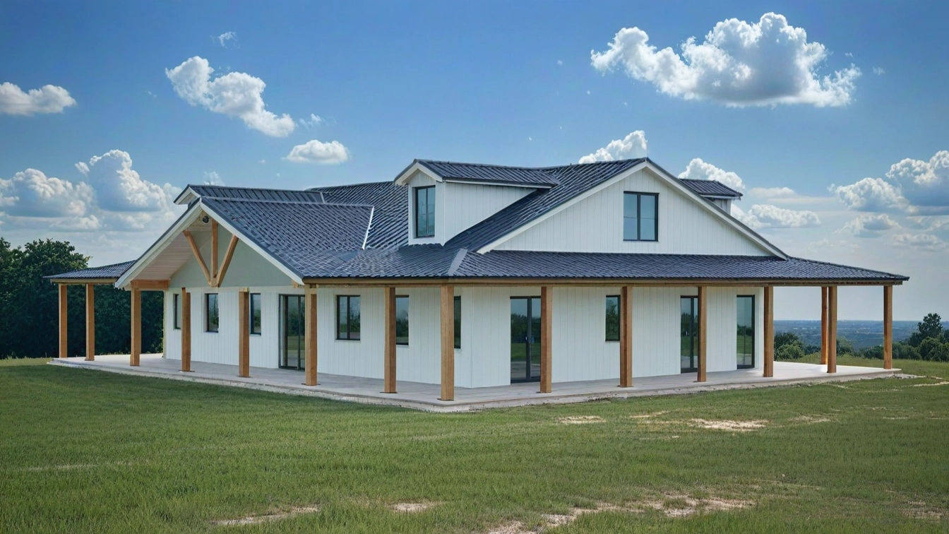 PL-64015 Sedona Barndominium House Plan