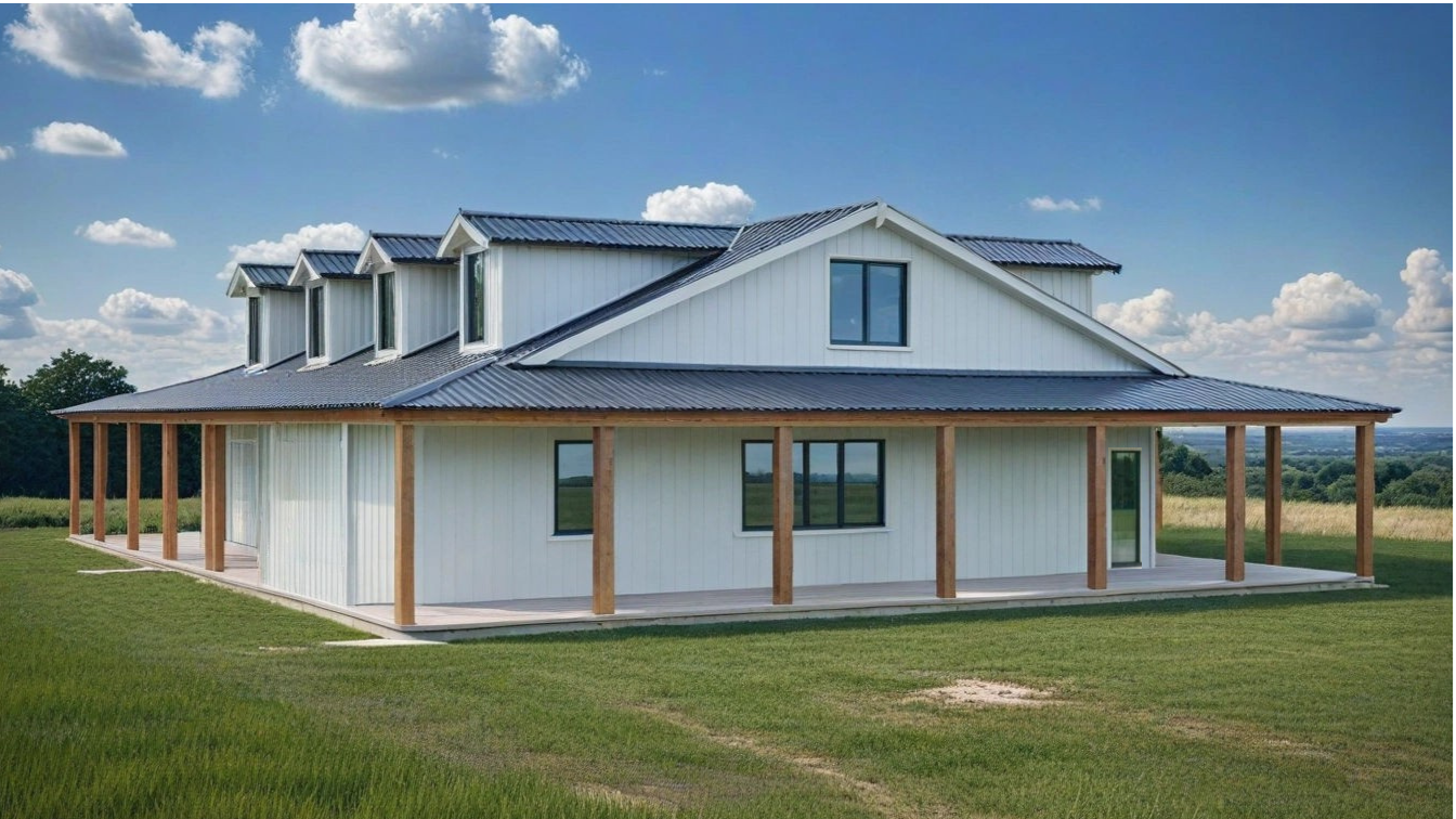 PL-64015 Sedona Barndominium House Plan