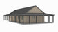 PL-64017-L Lee Barndominium House Plan