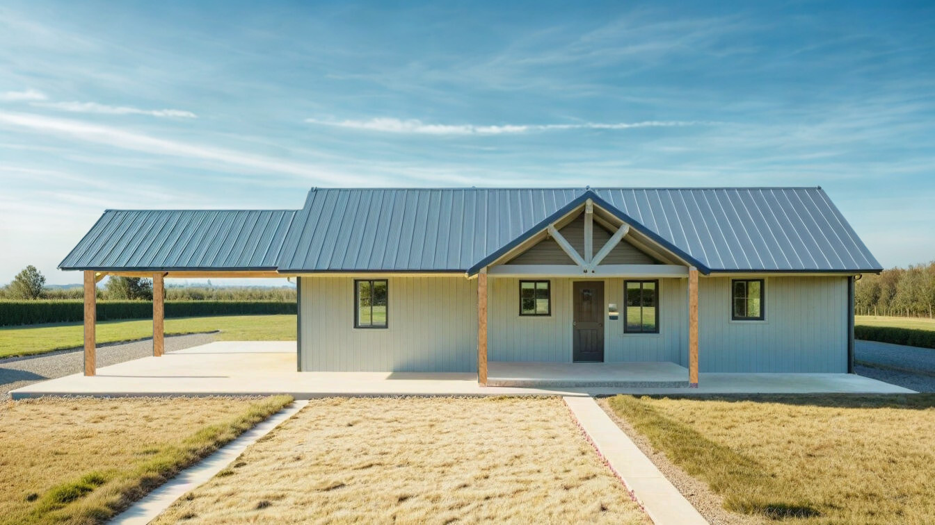 PL-64024 Thompson Barndominium House Plan