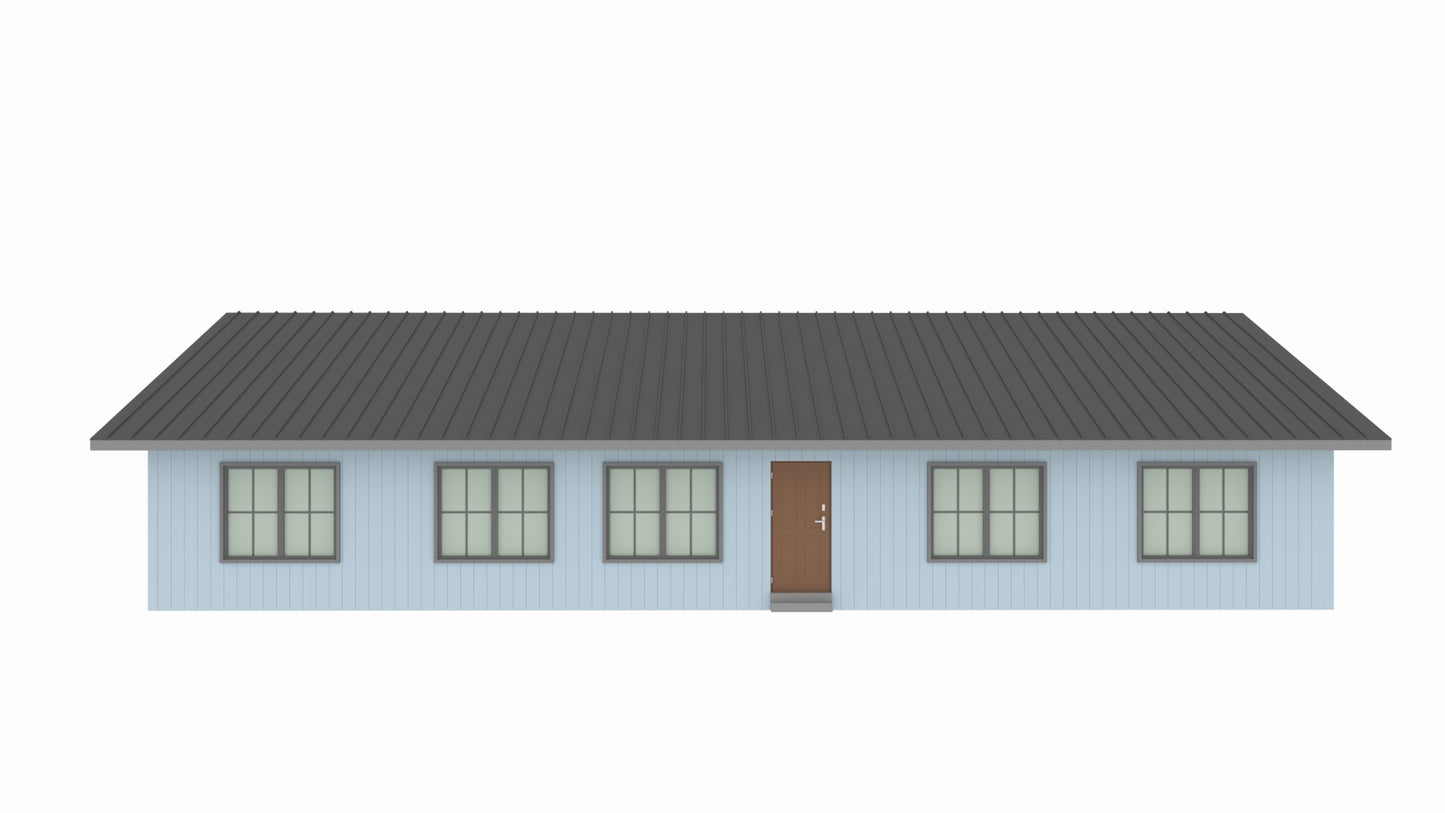 PL-64026 Monica Barndominium House Plan