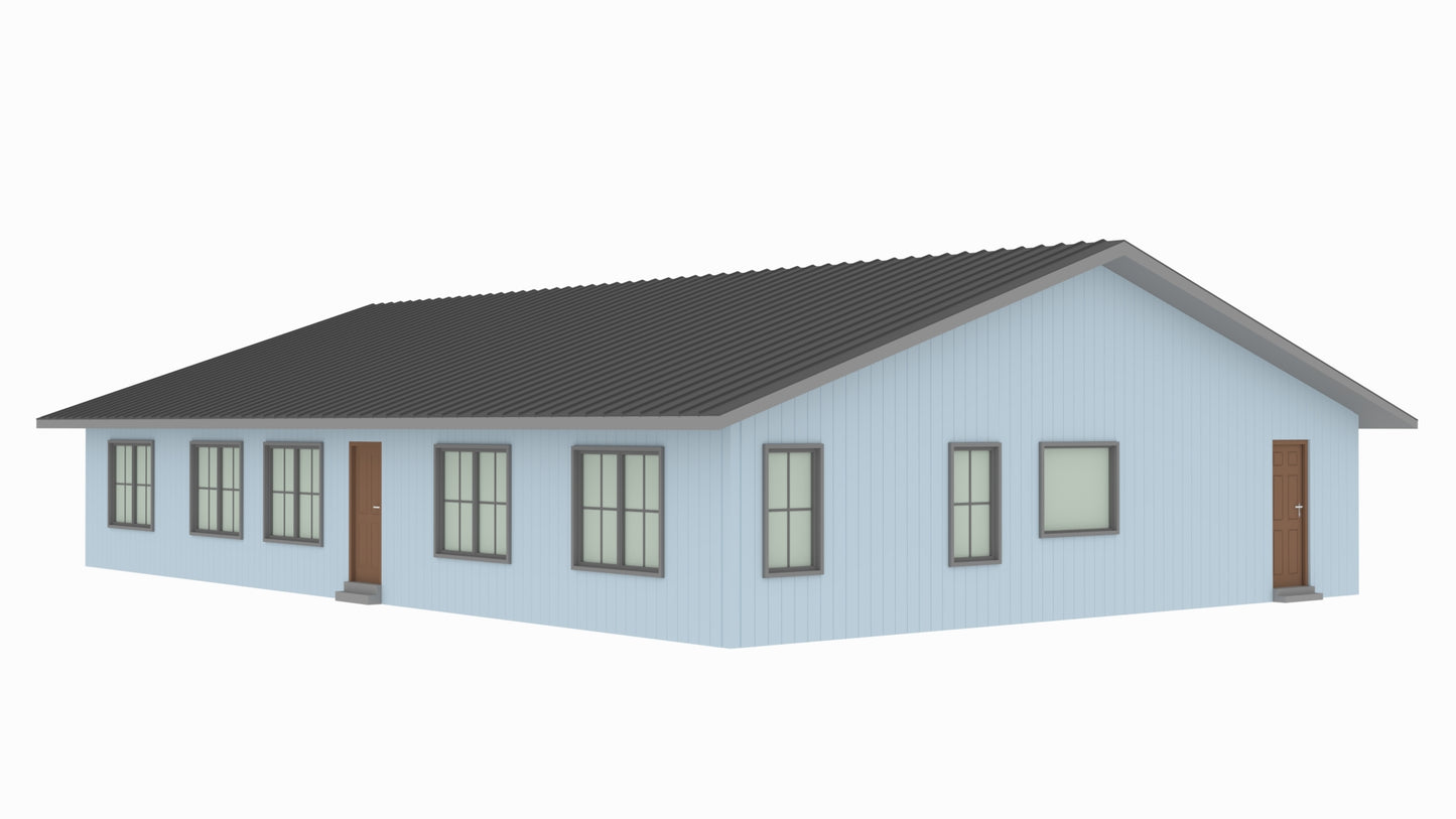 PL-64026 Monica Barndominium House Plan