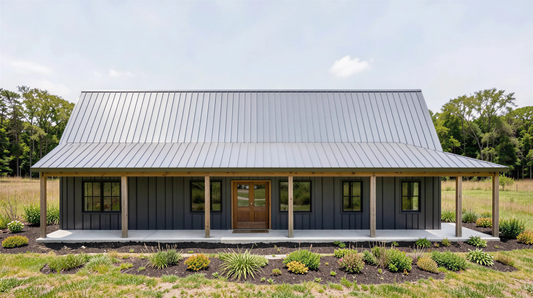 PL-64031 Ford Barndominium House Plan