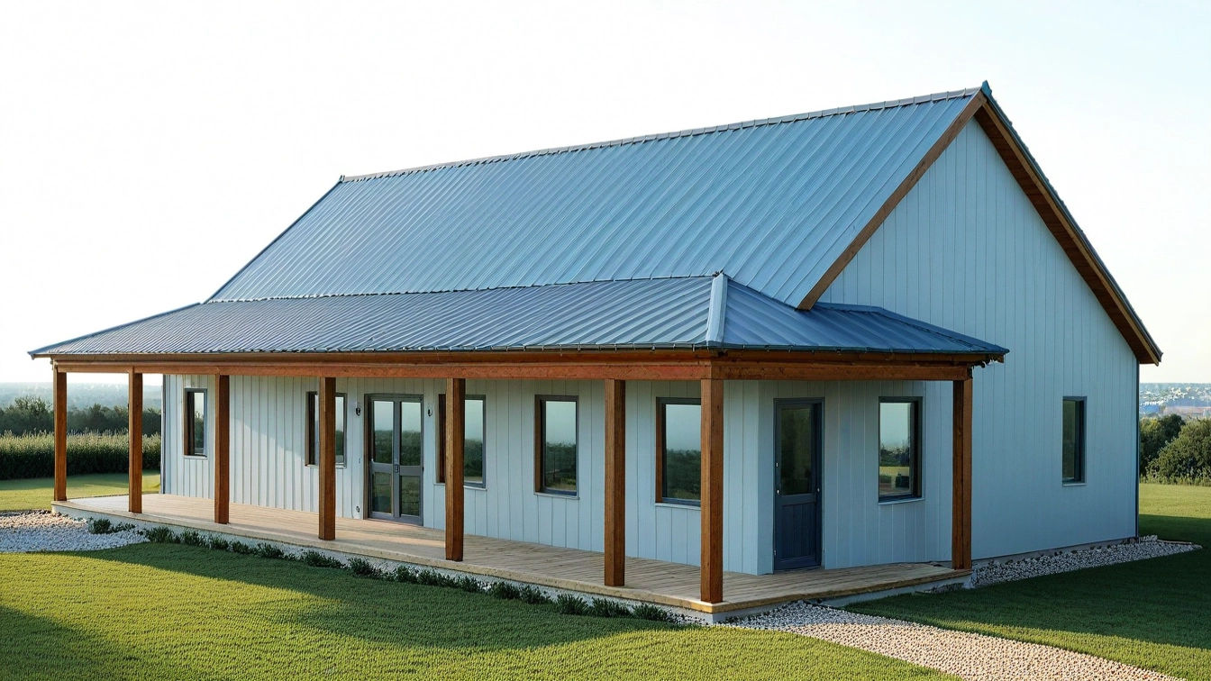 PL-64031 Ford Barndominium House Plan