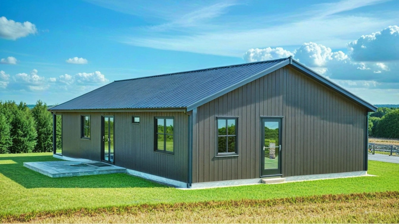 PL-64032 Abraham Barndominium House Plan