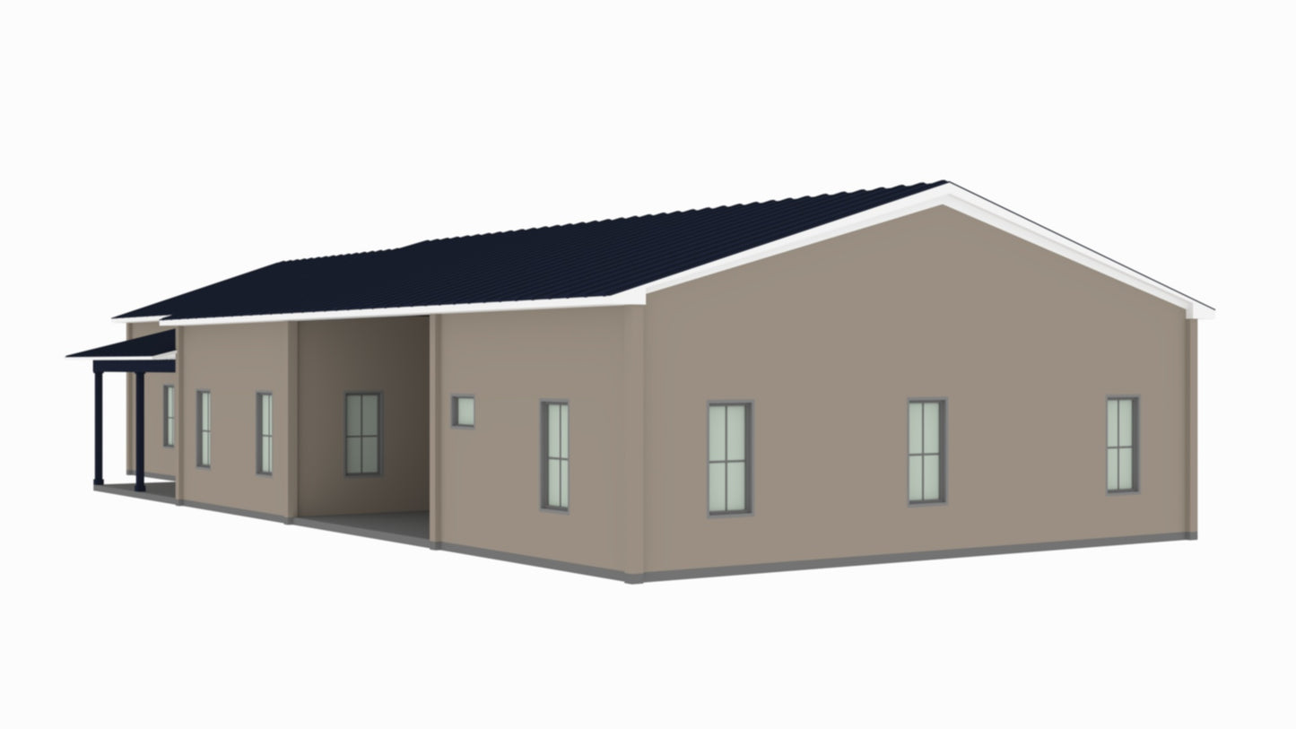 PL-64033 Erica Barndominium House Plan