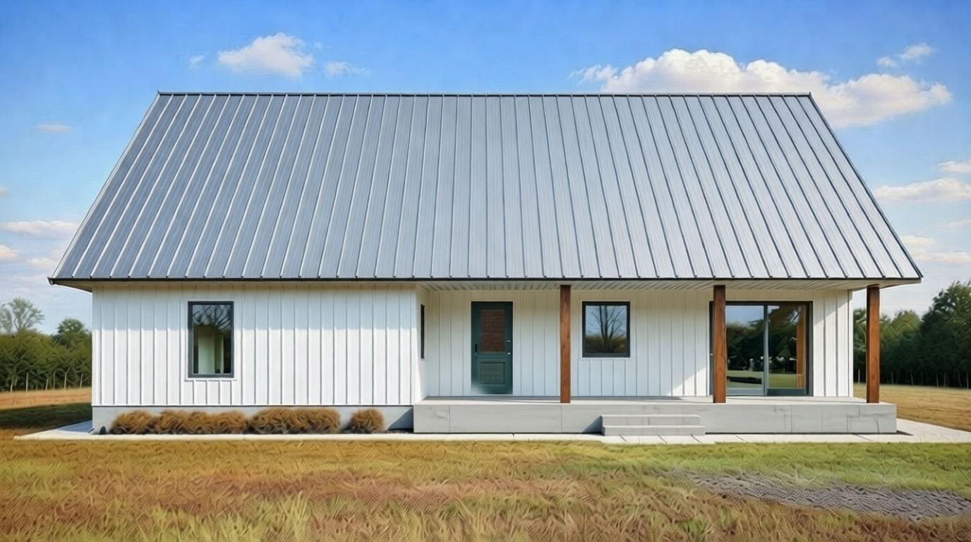 PL-64038 Caesar Barndominium House Plan