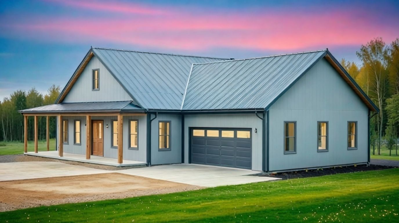 PL-64039 Amanda Barndominium House Plan