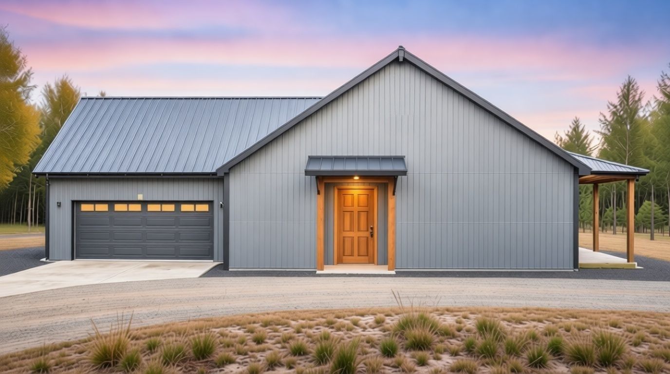 PL-64039 Amanda Barndominium House Plan